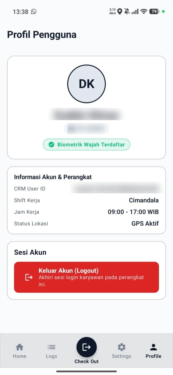 Profil Karyawan dan Shift Kerja